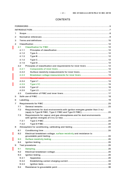IEC 61340-4-4:2018 IEC 61340-4-4:2018 RLV - Electrostatics - Part 4-4: Standard test methods for specific applications - Electrostatic classification of flexible intermediate bulk containers (FIBC)
Released:1/30/2018
Isbn:9782832253540 - Page 4 preview