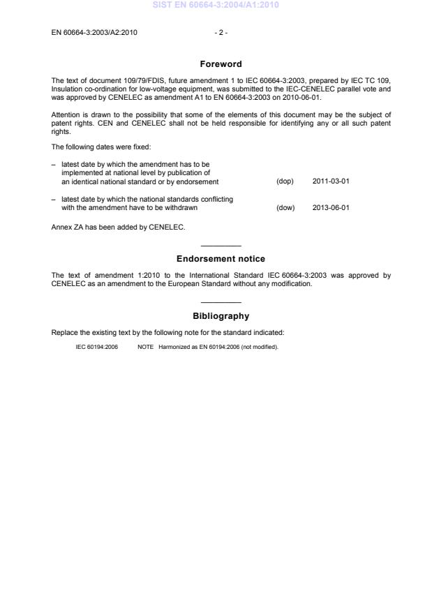 EN 60664-3:2003/A1:2010 EN 60664-3:2004/A1:2010 - Page 4 preview