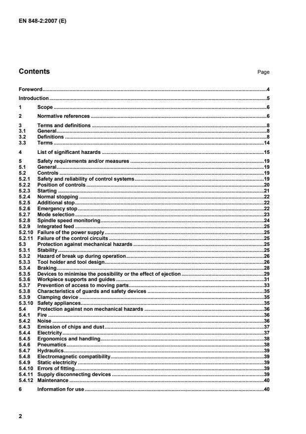 EN 848-2:2007 EN 848-2:2007 - Page 4 preview