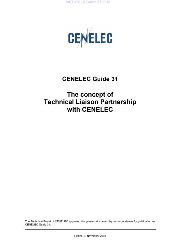 V CLC Guide 31:2010