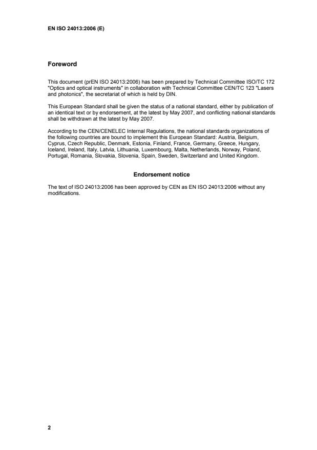 EN ISO 24013:2006 EN ISO 24013:2007 - Page 4 preview