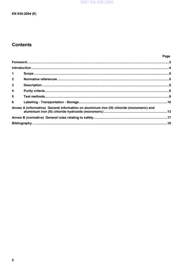 EN 935:2004 EN 935:2005 - Page 4 preview