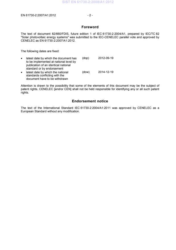 EN 61730-2:2007/A1:2012 EN 61730-2:2008/A1:2012 - BARVE - Page 4 preview
