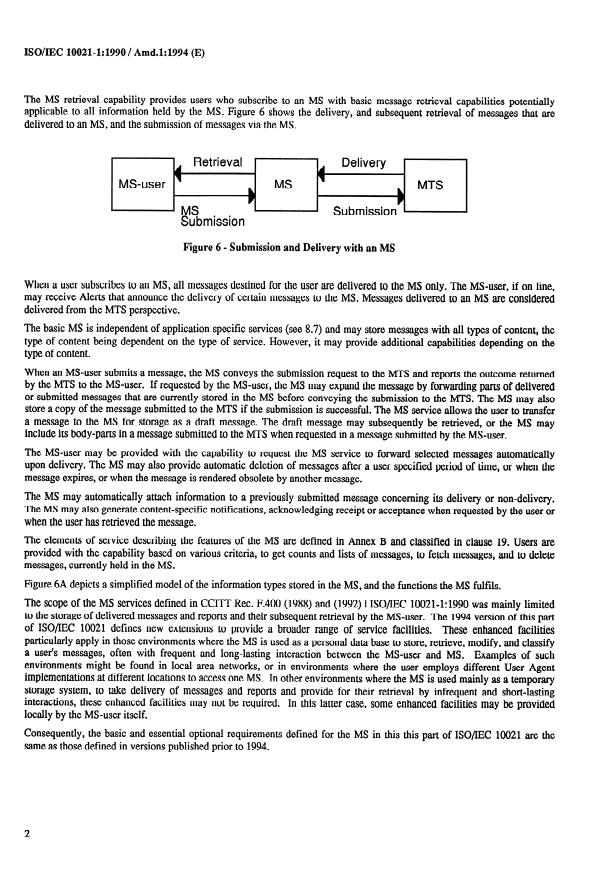 ISO/IEC 10021-1:1990/Amd 1:1994 ISO/IEC 10021-1:1990/Amd 1:1994 - Message Store Extensions - Page 4 preview