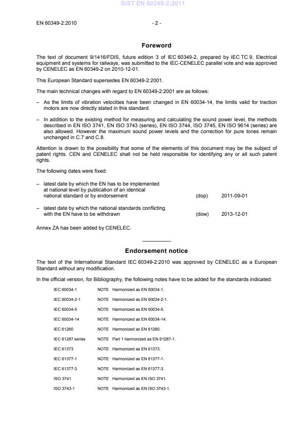 EN 60349-2:2010 EN 60349-2:2011 - Page 4 preview
