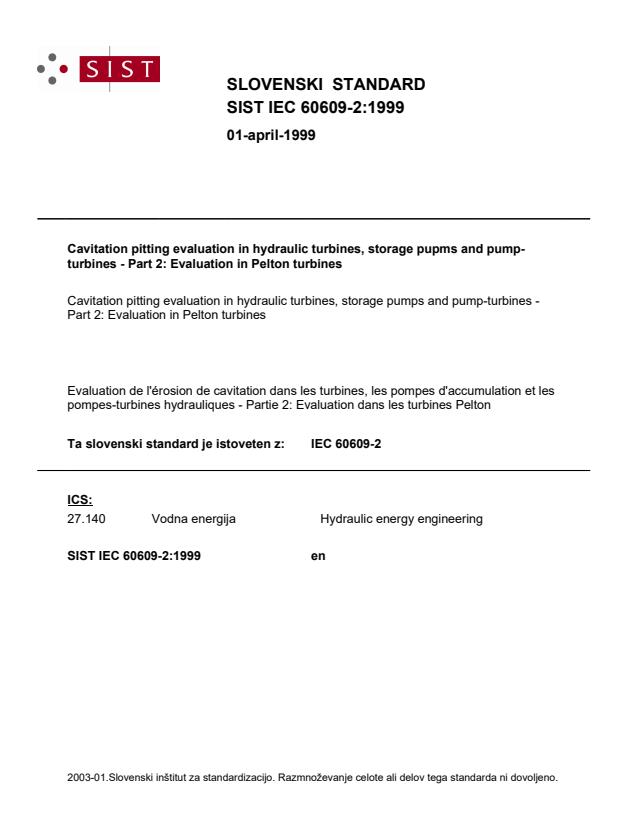 IEC 60609-2:1999