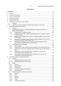IEC 61400-24:2019 - Wind energy generation systems - Part 24: Lightning protection - Page 4 preview