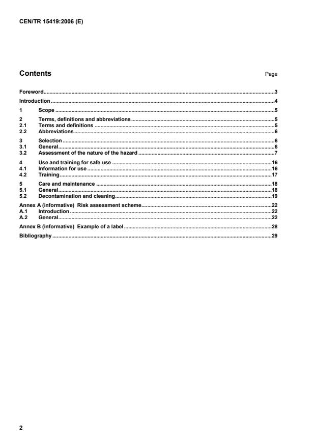 CEN/TR 15419:2006 TP CEN/TR 15419:2006 - Page 4 preview