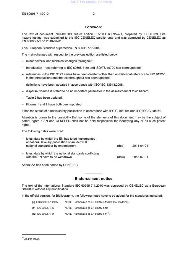 EN 60695-7-1:2010 EN 60695-7-1:2010 - Page 4 preview