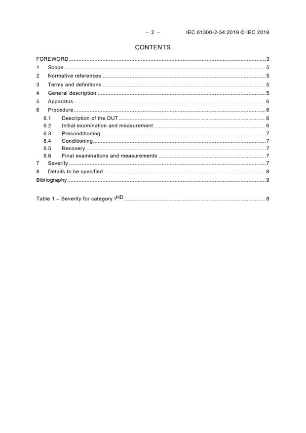 IEC 61300-2-54:2019 IEC 61300-2-54:2019 - Fibre optic interconnecting devices and passive components - Basic test and measurement procedures - Part 2-54: Tests - Corrosive atmosphere (mixed gas) - Page 4 preview