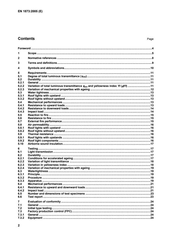 EN 1873:2005 EN 1873:2006 - Page 4 preview