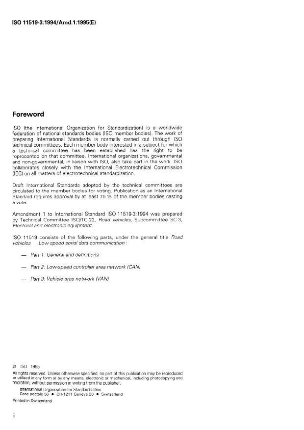 ISO 11519-3:1994/Amd 1:1995 ISO 11519-3:1994/Amd 1:1995 - Page 2 preview