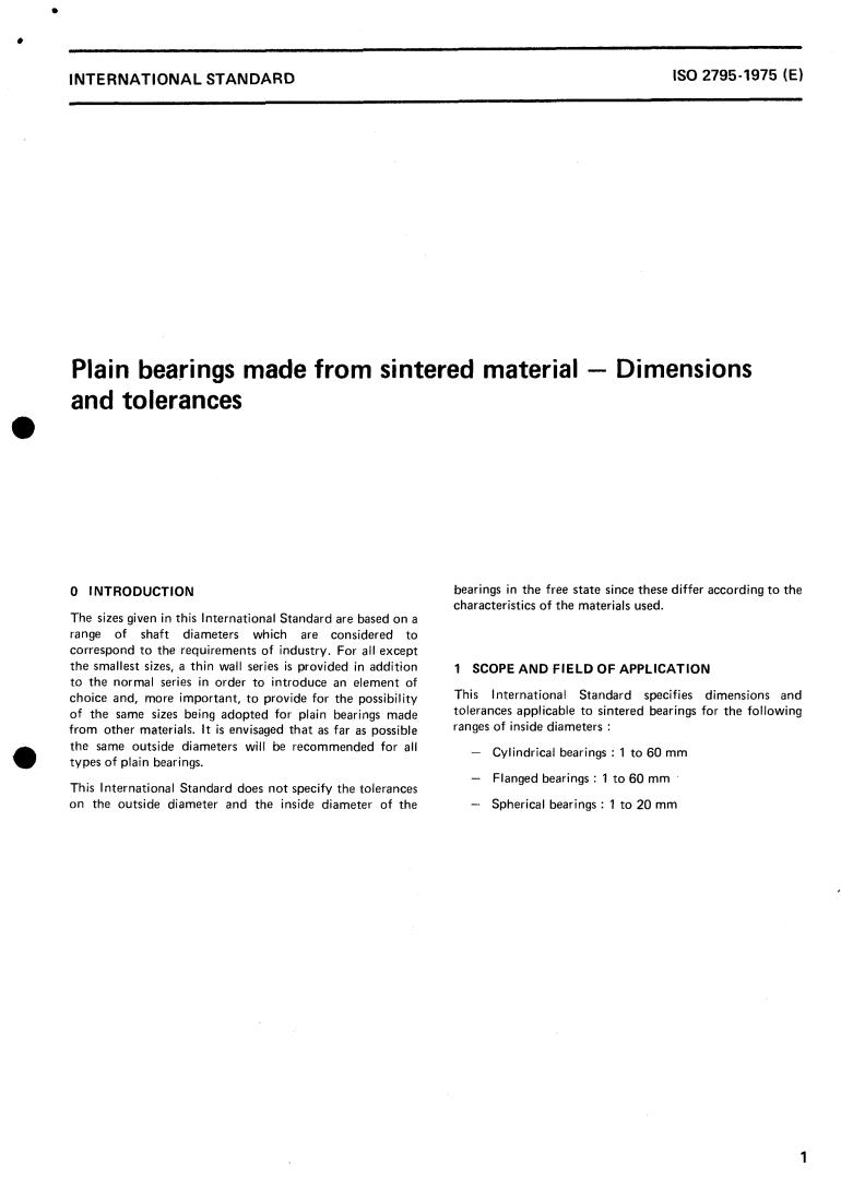 ISO 2795:1975 - Title missing - Legacy paper document
Released:1/1/1975