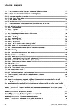 ISO 80601-2-80:2018 - Medical electrical equipment - Part 2-80: Particular requirements for basic safety and essential performance of ventilatory support equipment for ventilatory insufficiency - Page 4 preview