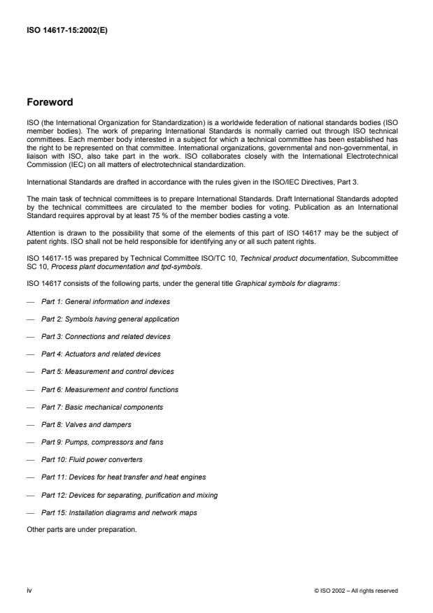 ISO 14617-15:2002 ISO 14617-15:2002 - Graphical symbols for diagrams - Page 4 preview