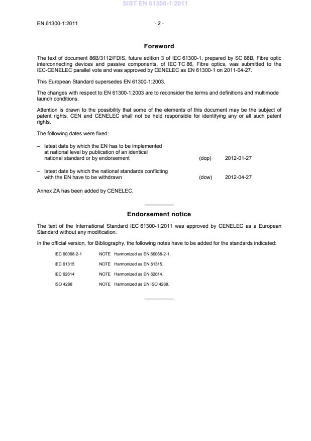 EN 61300-1:2011 EN 61300-1:2011 - Page 4 preview