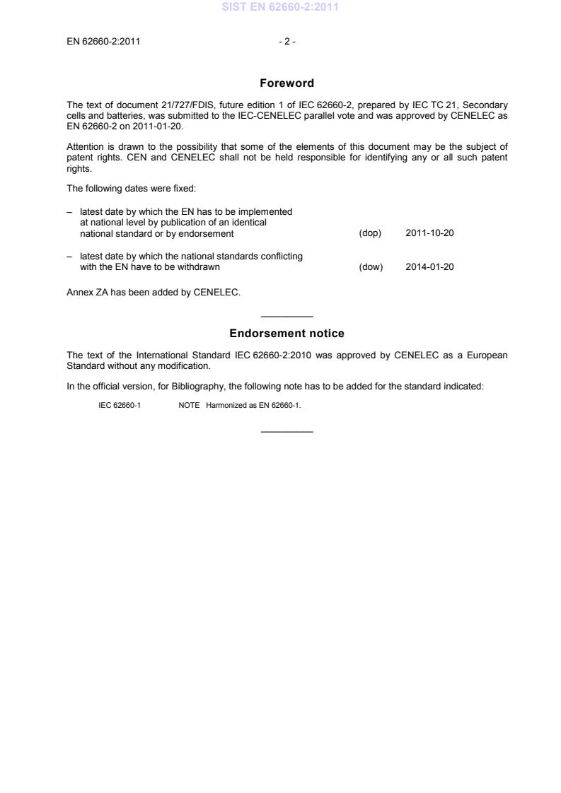 EN 62660-2:2011 EN 62660-2:2011 - BARVE - Page 4 preview