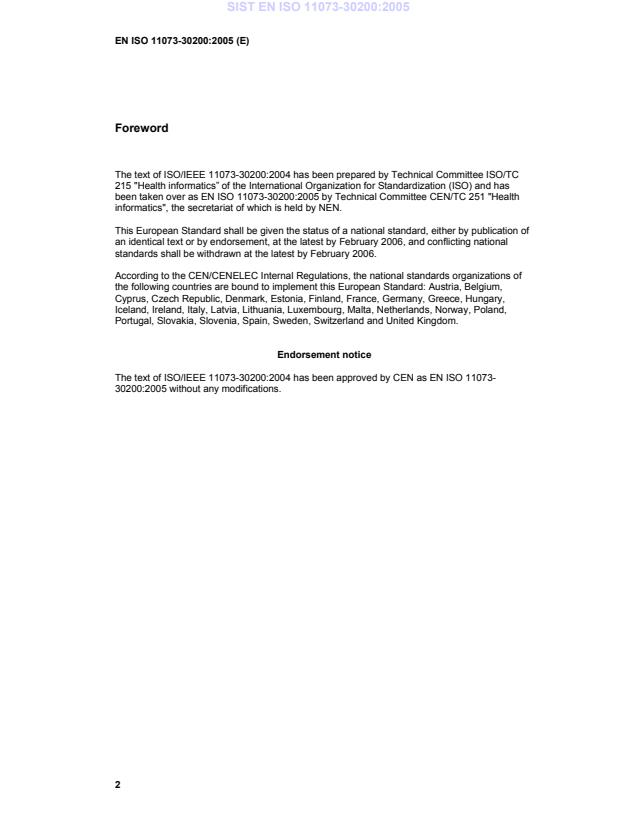 EN ISO 11073-30200:2005 EN ISO 11073-30200:2005 - Page 4 preview