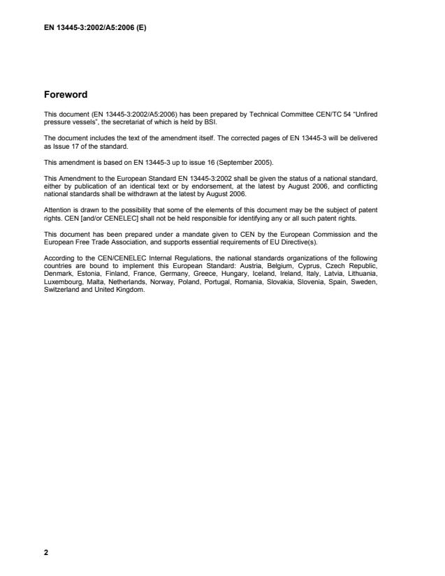 EN 13445-3:2002/A5:2006 EN 13445-3:2002/A5:2006 - Page 4 preview