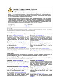 IEC 60335-2-107:2017 - Household and similar electrical appliances - Safety - Part 2-107: Particular requirements for robotic battery powered electrical lawnmowers - Page 2 preview