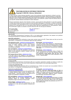 IEC 60335-2-107:2017+AMD1:2020 CSV - Household and similar electrical appliances - Safety - Part 2-107: Particular requirements for robotic battery powered electrical lawnmowers
Released:2/20/2020
Isbn:9782832279113 - Page 2 preview