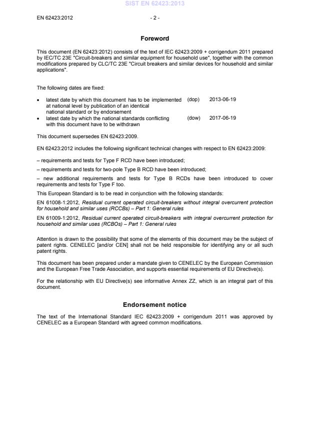 SIST EN 62423:2013 SIST EN 62423:2013 - BARVE - Page 4 preview