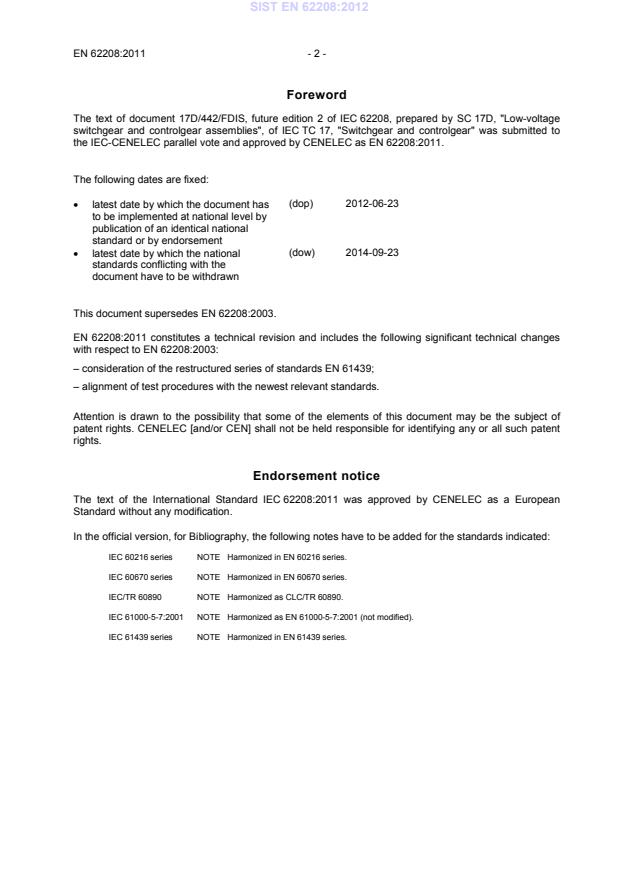 EN 62208:2011 EN 62208:2012 - Page 4 preview