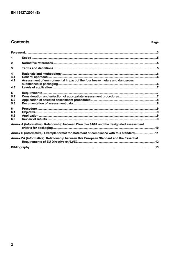 EN 13427:2004 EN 13427:2004 - + CD-ROM (Izjava o skladnosti) - Page 4 preview