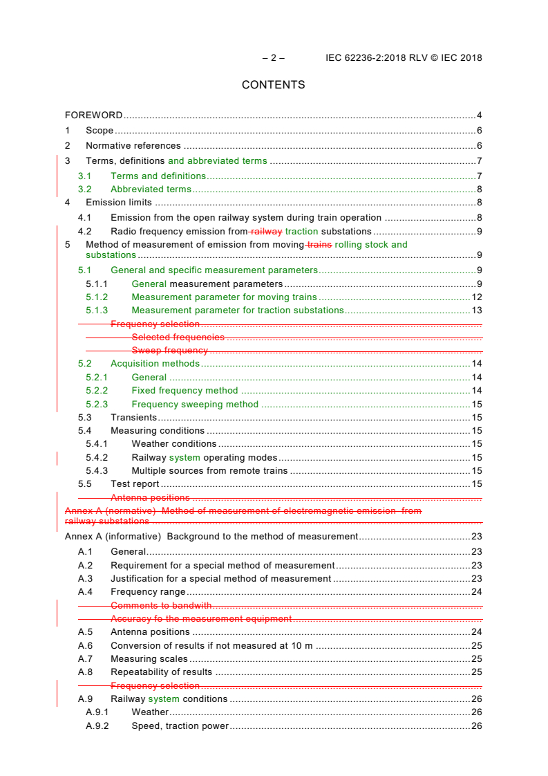 IEC 62236-2:2018 IEC 62236-2:2018 RLV - Railway applications - Electromagnetic compatibility - Part 2: Emission of the whole railway system to the outside world
Released:2/9/2018
Isbn:9782832253922 - Page 4 preview