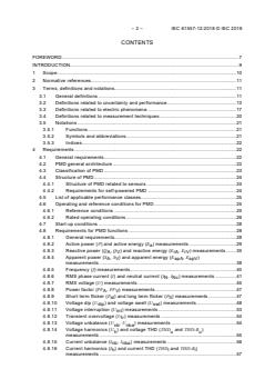 IEC 61557-12:2018 - Electrical safety in low voltage distribution systems up to 1 000 V AC and 1 500 V DC - Equipment for testing, measuring or monitoring of protective measures - Part 12: Power metering and monitoring devices (PMD) - Page 4 preview