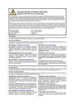IEC 61347-2-7:2011/AMD1:2017 - Amendment 1 - Lamp controlgear - Part 2-7: Particular requirements for battery supplied electronic controlgear for emergency lighting (self-contained) - Page 2 preview