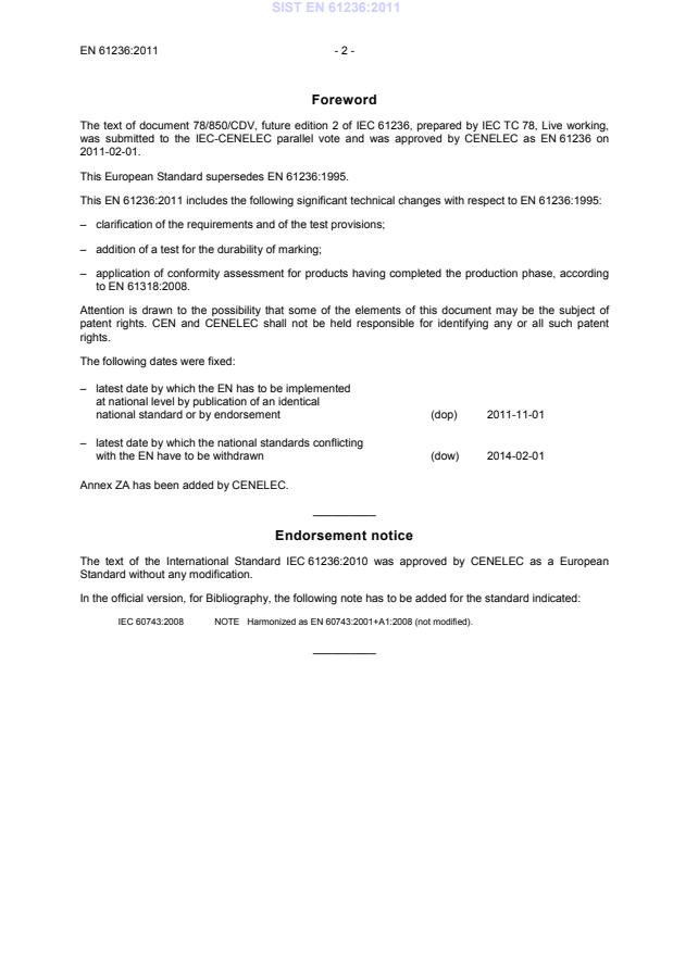 EN 61236:2011 EN 61236:2011 - Page 4 preview