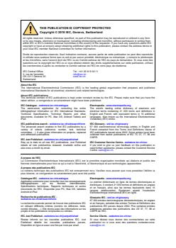 CISPR 16-4-2:2011/AMD2:2018 - Amendment 2 - Specification for radio disturbance and immunity measuring apparatus and methods - Part 4-2: Uncertainties, statistics and limit modelling - Measurement instrumentation uncertainty - Page 2 preview