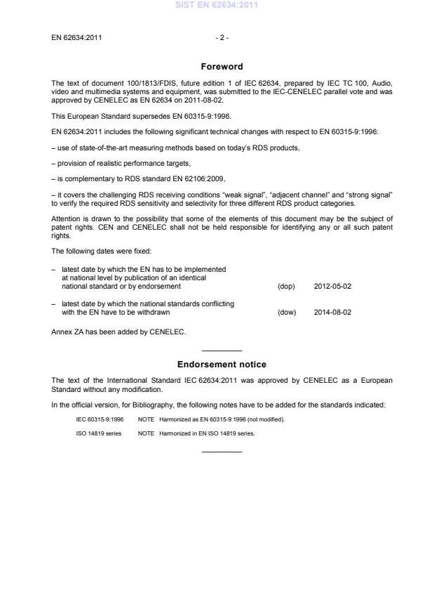 EN 62634:2011 EN 62634:2011 - Page 4 preview