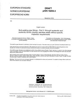 oSIST prEN 10253-3:2004 - Page 3 preview