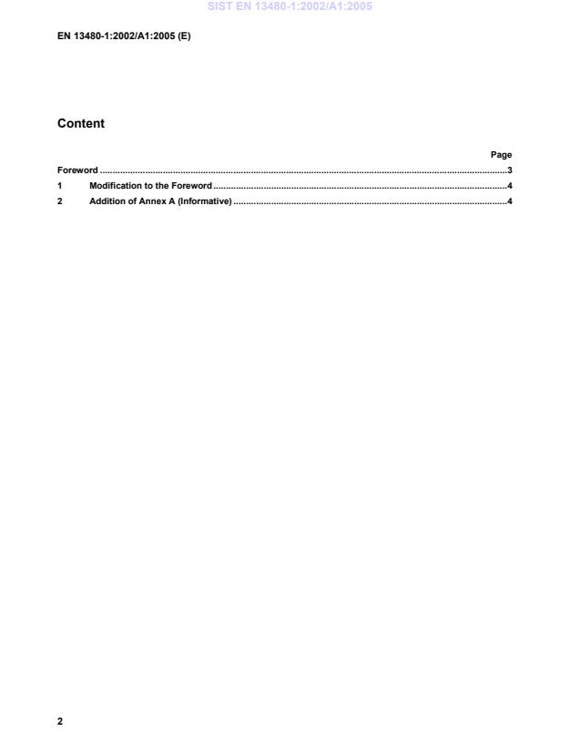 EN 13480-1:2002/A1:2005 EN 13480-1:2002/A1:2005 - Page 4 preview