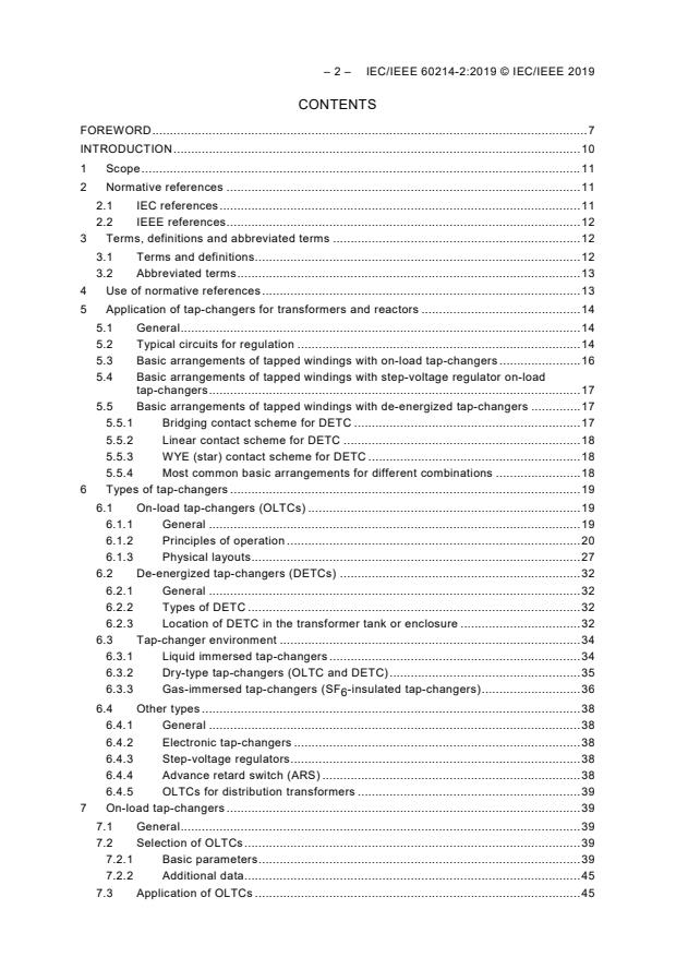 IEC/IEEE 60214-2:2019 IEC/IEEE 60214-2:2019 - Tap-changers - Part 2: Application guidelines - Page 4 preview