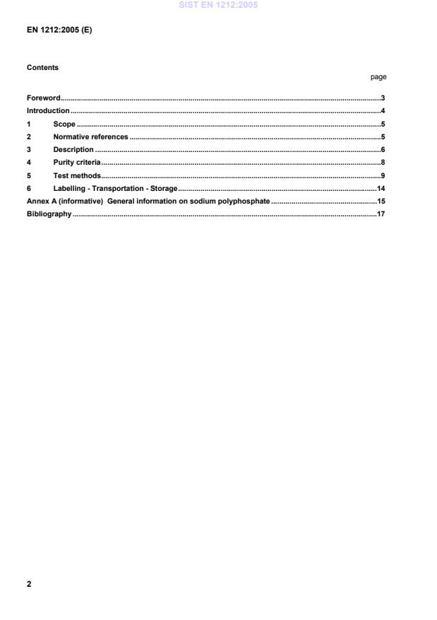 EN 1212:2005 EN 1212:2005 - Page 4 preview