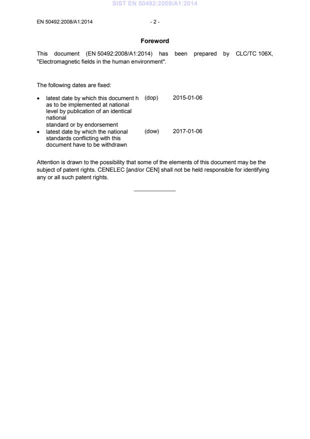 SIST EN 50492:2009/A1:2014 SIST EN 50492:2009/A1:2014 - BARVE - Page 4 preview
