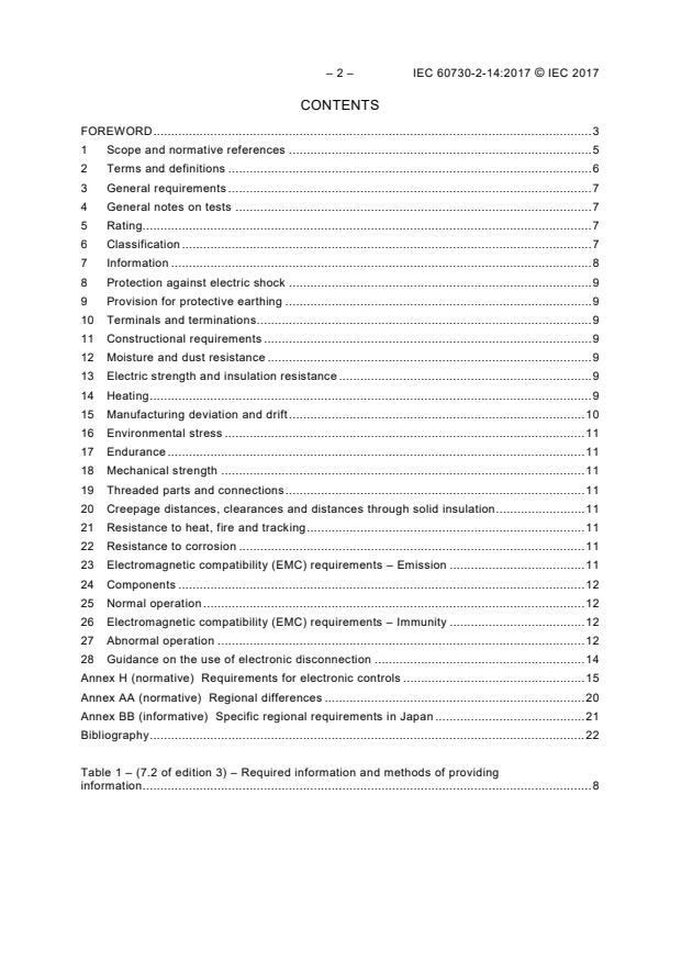 IEC 60730-2-14:2017 IEC 60730-2-14:2017 - Automatic electrical controls - Part 2-14: Particular requirements for electric actuators - Page 4 preview