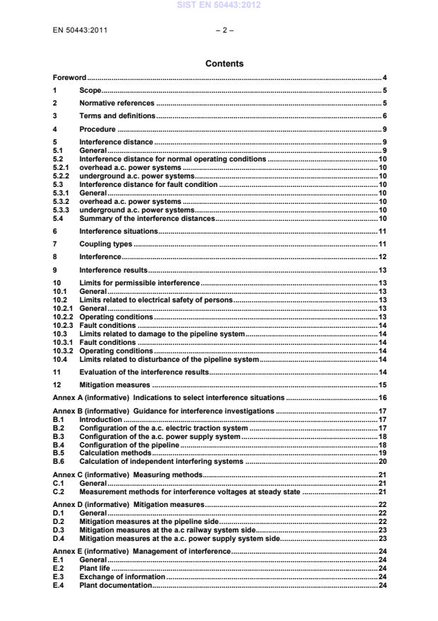 EN 50443:2011 EN 50443:2012 - Page 4 preview