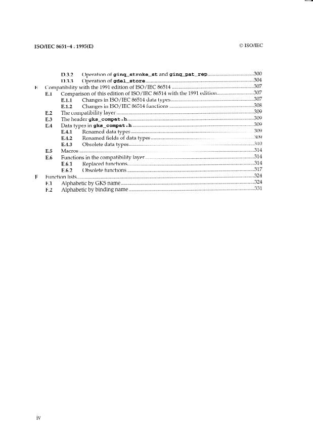ISO/IEC 8651-4:1995 ISO/IEC 8651-4:1995 - Information technology -- Computer graphics -- Graphical Kernel System (GKS) language bindings - Page 4 preview