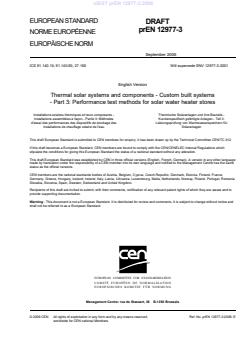 oSIST prEN 12977-3:2006 - Page 3 preview