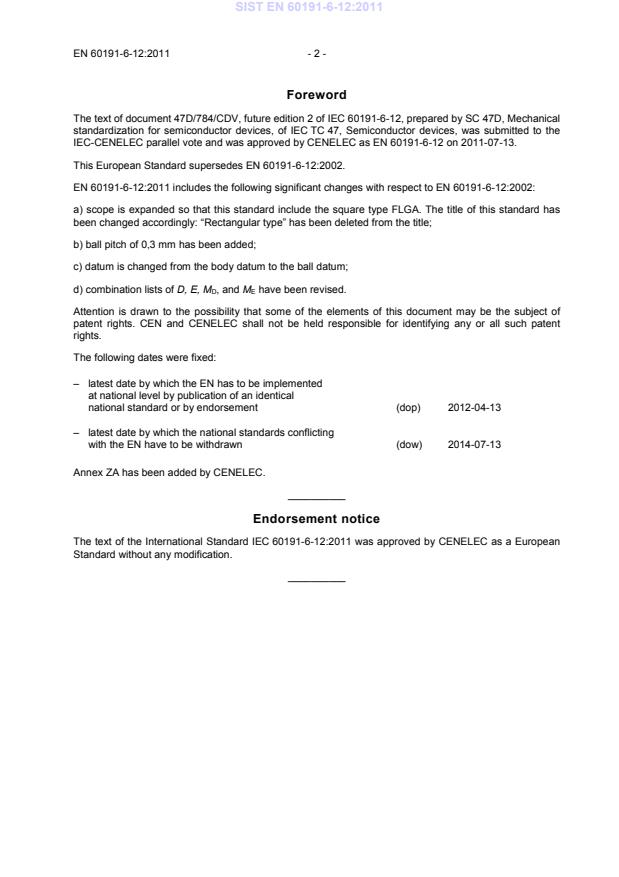 EN 60191-6-12:2011 EN 60191-6-12:2011 - Page 4 preview