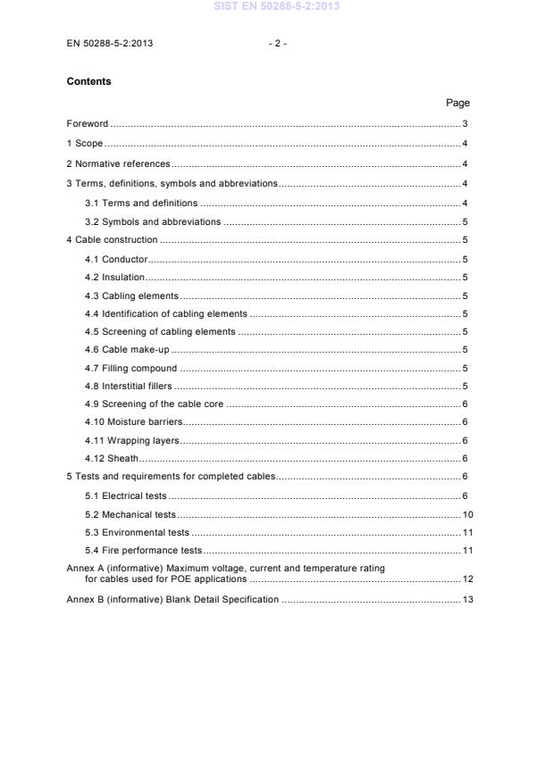 EN 50288-5-2:2013 EN 50288-5-2:2013 - Page 4 preview