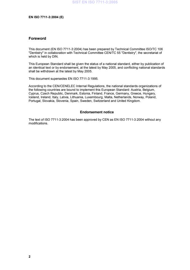 EN ISO 7711-3:2004 EN ISO 7711-3 2005 - Page 4 preview