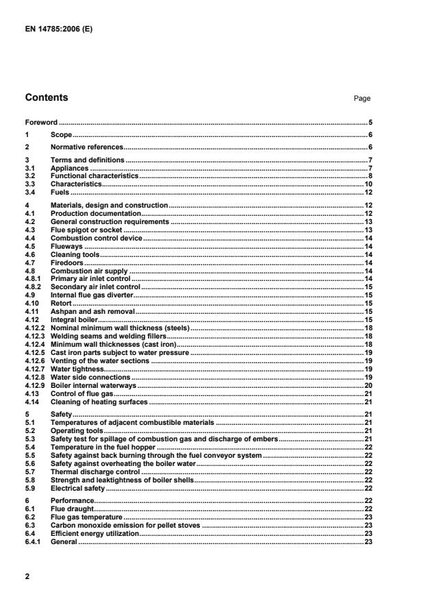 EN 14785:2006 EN 14785:2006 - Page 4 preview