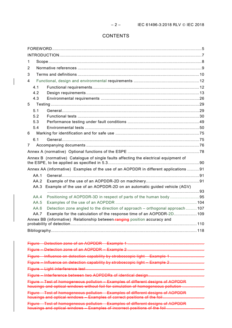 IEC 61496-3:2018 IEC 61496-3:2018 RLV - Safety of machinery - Electro-sensitive protective equipment - Part 3: Particular requirements for active opto-electronic protective devices responsive to diffuse Reflection (AOPDDR)
Released:12/7/2018
Isbn:9782832263471 - Page 4 preview