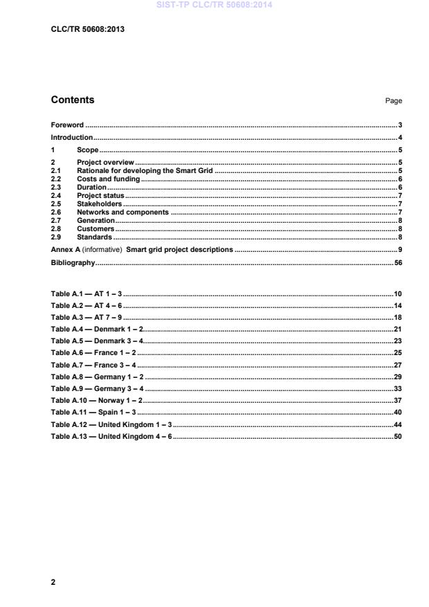 CLC/TR 50608:2013 TP CLC/TR 50608:2014 - Page 4 preview