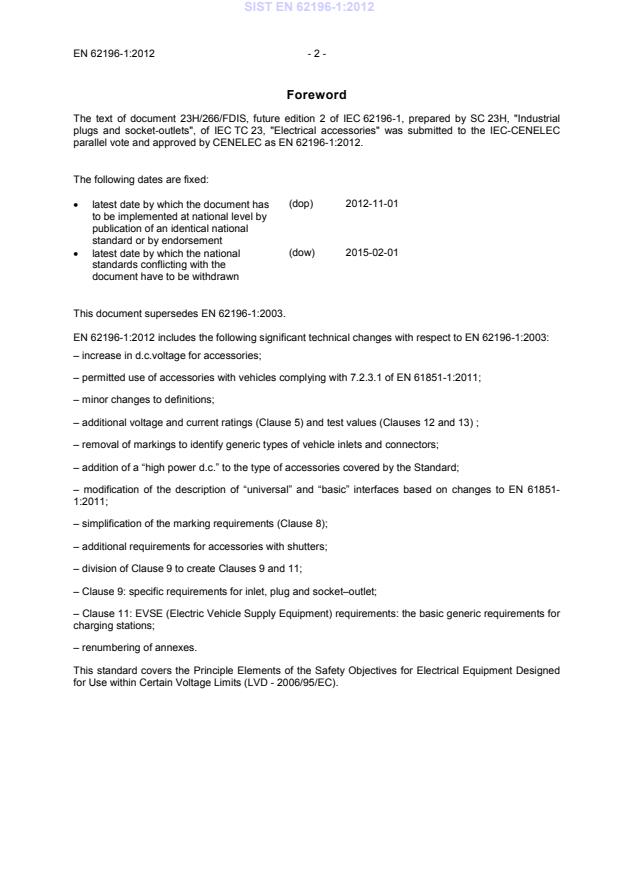 EN 62196-1:2012 EN 62196-1:2012 - Page 4 preview